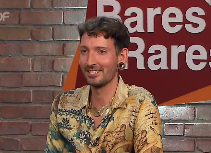Händler Fabian Kahl bei 